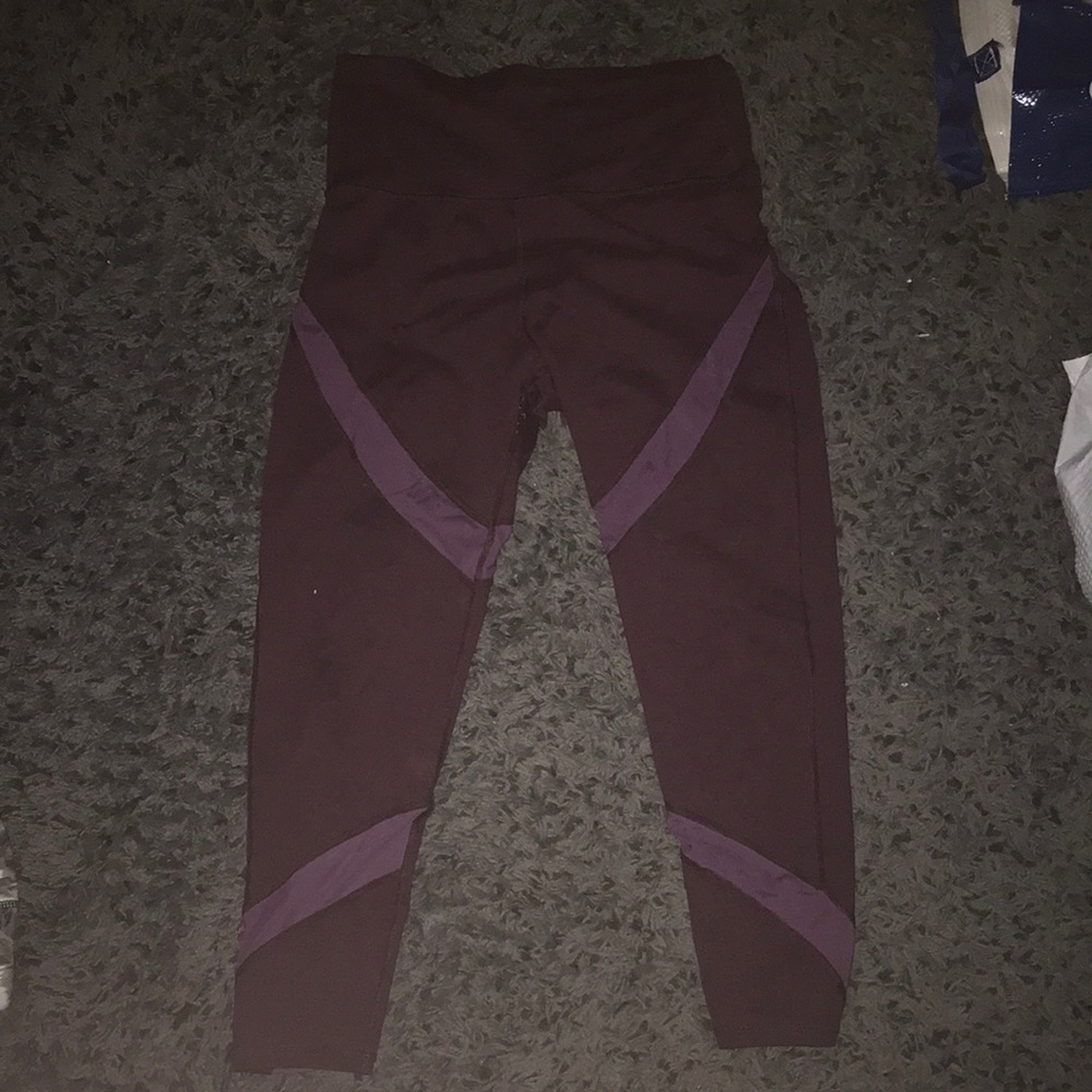 Maroon Leggings